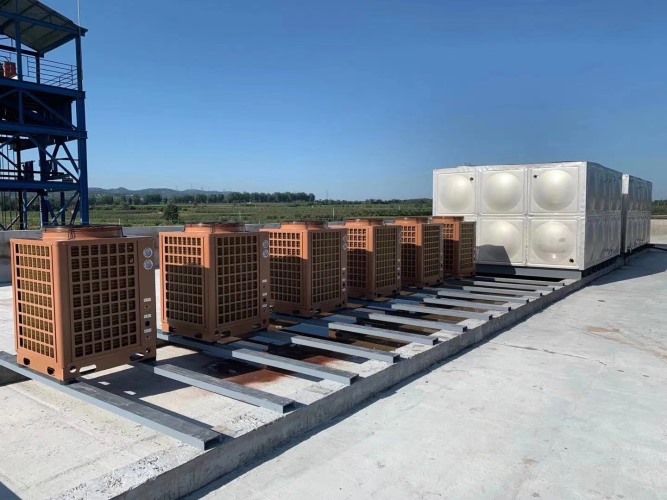 陕西凯德金·金联煤矿空气能热水工程