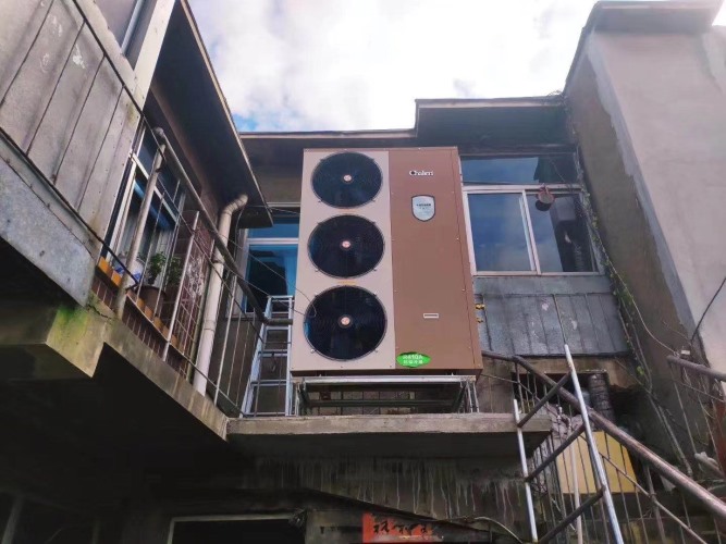 家用变频空气能集中案例图1